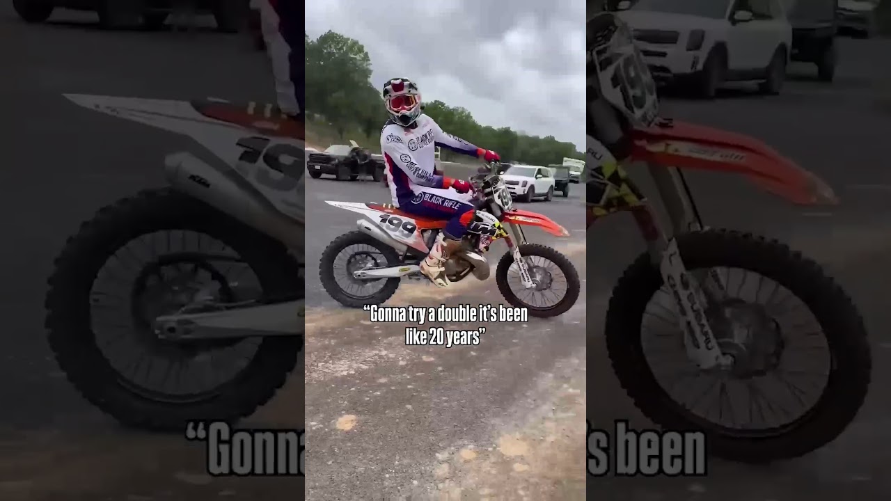 Only Travis Pastrana would attempt this..