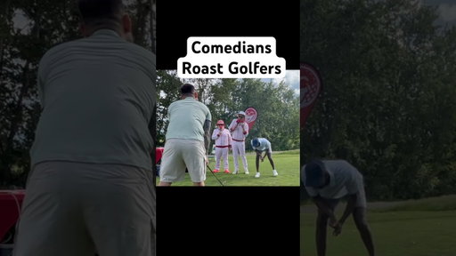 “He looks like my liver.” 🤣 #roast #golf #golfer #funny