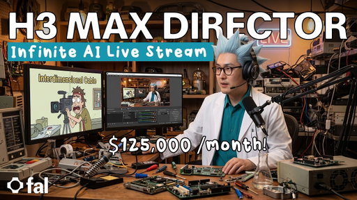 H3 Max Director | Infinite AI Live Streaming Has Arrived!