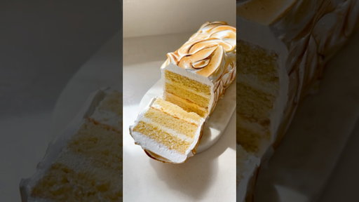 Lemon Meringue Cake Recipe