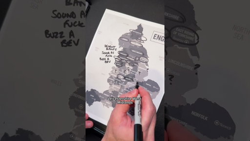 North/South divide… #tayandalex #england #northsouthdivide