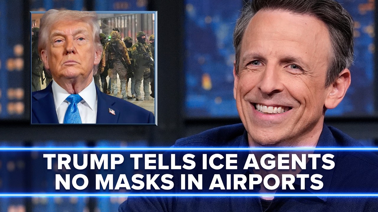 Trump Doesn't Want ICE Agents Wearing Masks in Airports