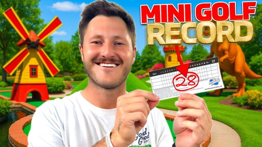 Can He Break a Mini Golf Course Record in One Try?