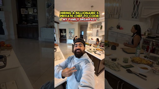 I Hired a Billionaire’s Private Chef to Cook My Family Breakfast