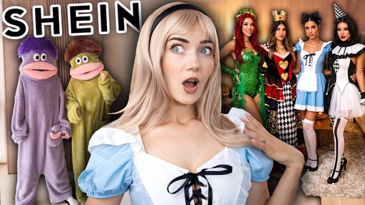 Testing SHEIN Cheapest Halloween Costumes... Worth The Money!?