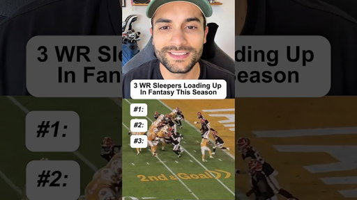 Fantasy Football WR Sleepers for 2026 😴