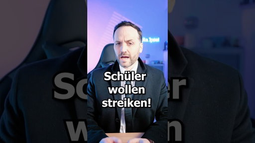 Schüler wollen Schule streiken 💥