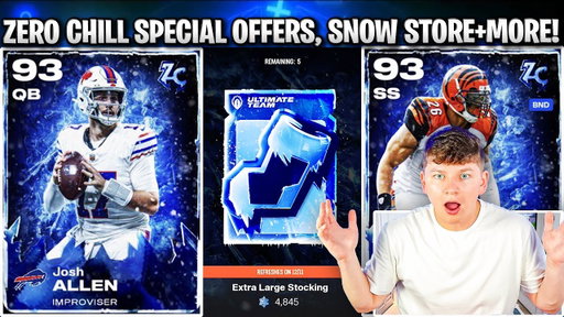 TONS OF FREE PLAYERS! ZERO CHILL SPECIAL OFFERS, SNOW STORE, AND MORE!