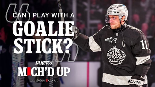 NHL Captain Gets Mic'd Up in His Final Opening Night! 🎤 | LA Kings