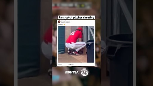Fans recorded a video of this pitcher cheating, a breakdown