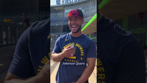 What Do You Want To Say To The First Player? #baseball #mlb #brewers
