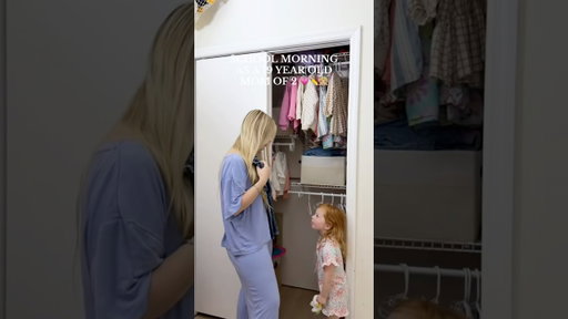 School morning as a 19 year old mom of 2 💗 #morning #shorts #school #viral #mom