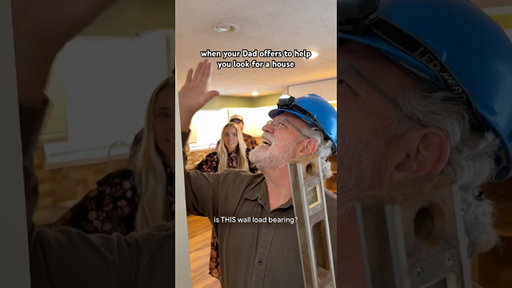 when your Dad offers to help you look for a house 👷‍♂️ #shorts