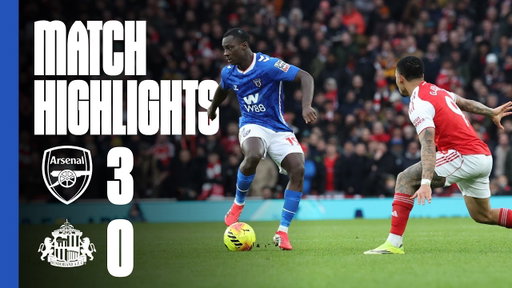 Defeat at the Emirates Stadium | Arsenal 3 - 0 Sunderland AFC | Premier League Highlights