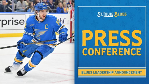 St. Louis Blues Leadership Press Conference