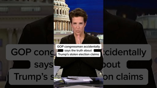 GOP congressman accidentally says the truth about Trump's stolen election claims
