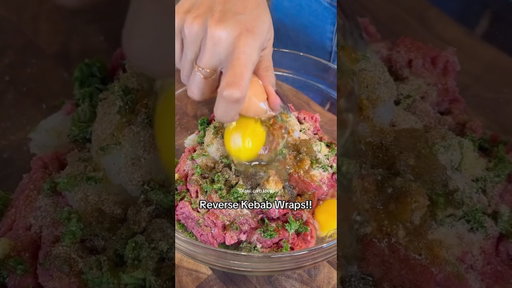 Reverse Kebab Wraps 🌯 using the viral doner kebabs
