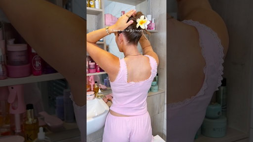 hair oiling routine for growth 🎀 #hairgrowth #hairtips #haircare #hairoiling