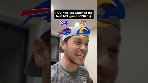 Bills/Rams was CINEMA 🔥