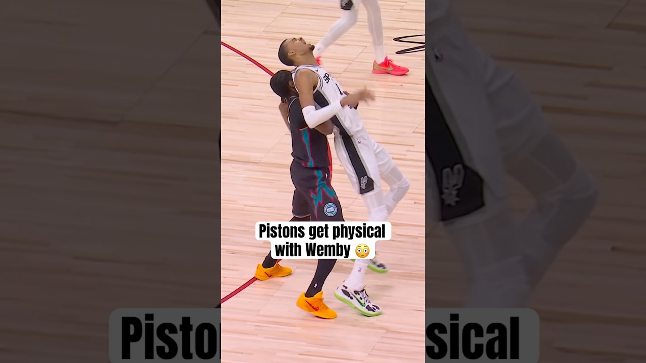 Wemby might need an ice bath 👀