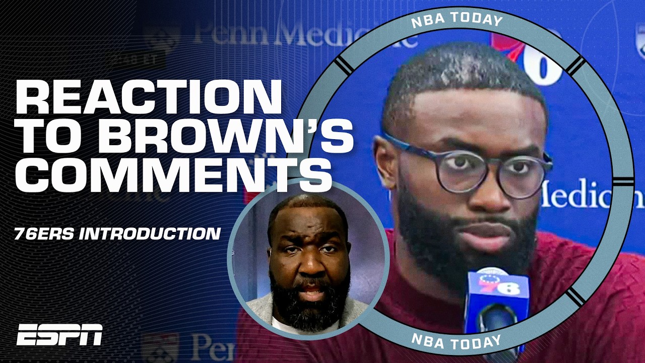 ‘It’s ALARMING’ 😳 Perk on Jaylen Brown and Jayson Tatum NOT SPEAKING since 76ers trade | NBA Today