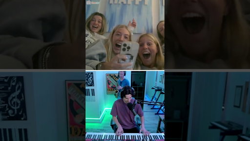 The girls were HYPED to see the saxophone come out 😂