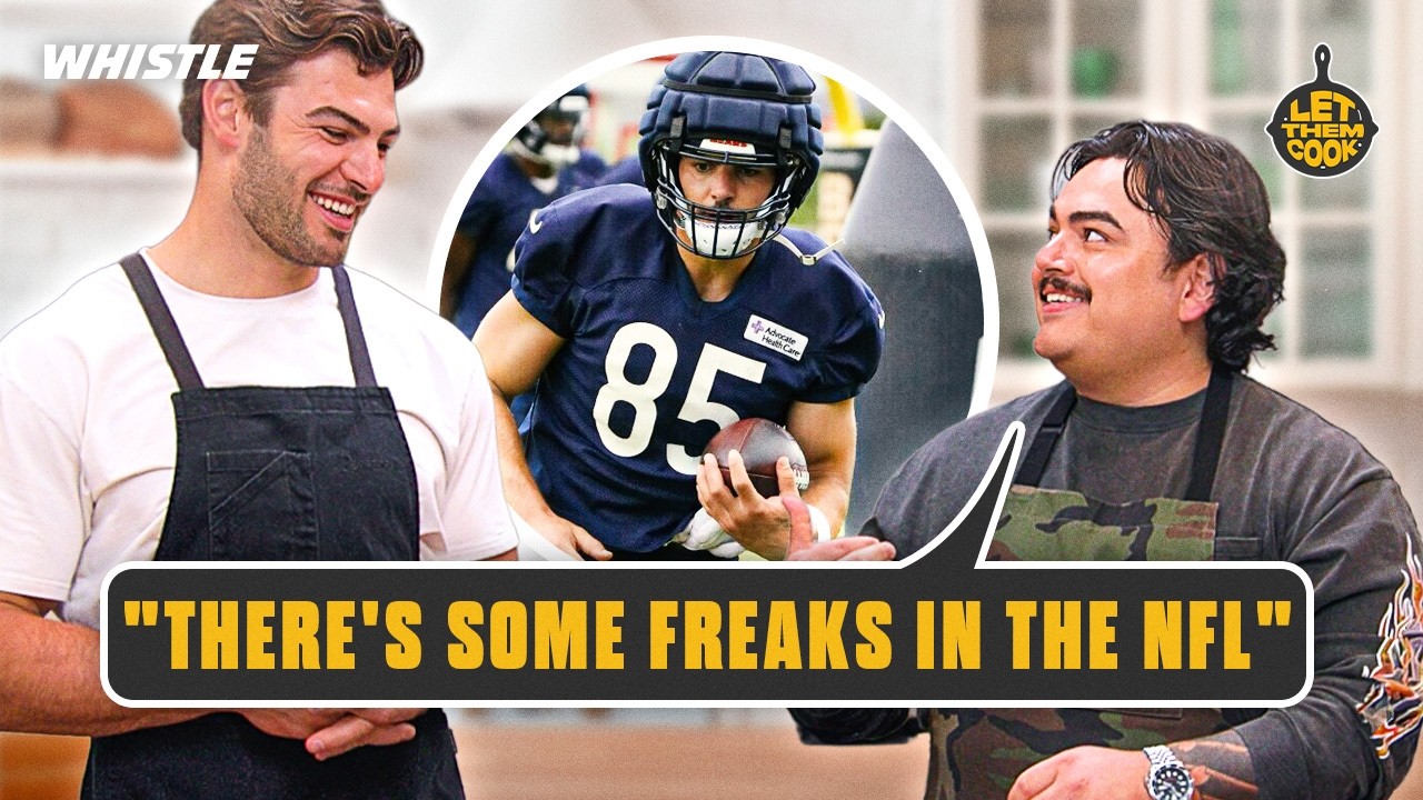 Cole Kmet On His Legendary Playoff Catch, Bears Future, & NFL Vs. College Football 🏈