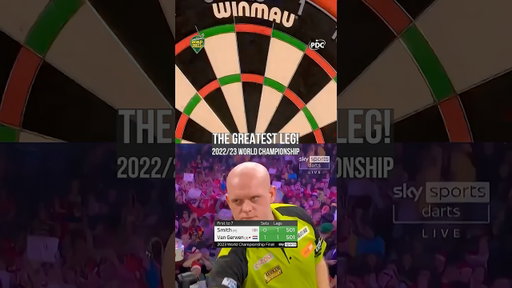 THE GREATEST LEG OF DARTS EVER! 🤩 | 2025/26 Paddy Power World Darts Championship