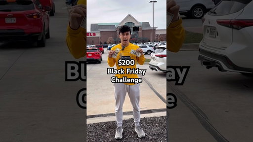 $200 Black Friday Shopping Challenge #blackfriday #shoppingchallenge #challenge #deals