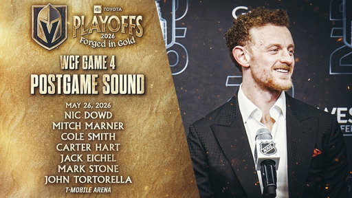 🎥 WCF G4 POSTGAME SOUND: Dowd, Marner, Smith, Hart, Eichel, Stone & Tortorella