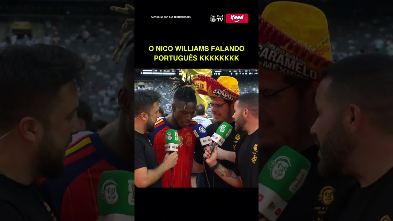 O NICO WILLIAMS FALA PORTUGUÊS, CARALHO KKKKKKKKKKKKK