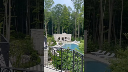 This is what you call a 10/10 #backyardoasis! 😍 #luxurylife #backyard #luxurylifestyle #fyp