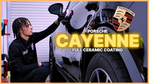 Giving a PORSCHE CAYENNE the ULTIMATE CERAMIC COATING transformation!! (FULL VLOG)