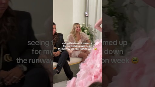 thank you to for making my dream dress come true I can’t believe “The Rachel” will now be available