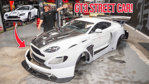 Building a GT3 Aston Martin Vantage!
