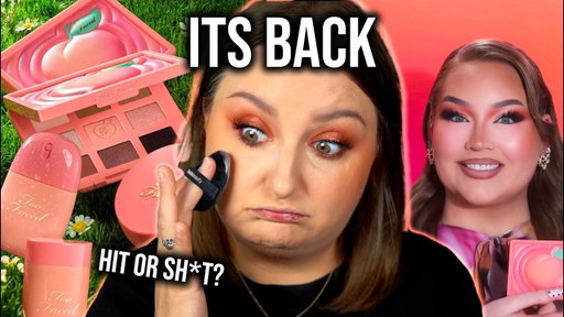 IT'S BACK! WORTH YOUR $$..? TOO FACED PEACH COLLECTION DRAMA HISTORY + FIRST IMPRESSION & REVIEW