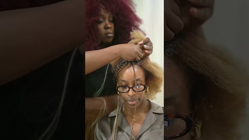 when the stylist knows how to work with fine hair | Jackie Aina