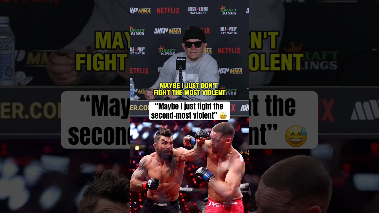 Nate Diaz on critics saying he should retire after loss 😂
