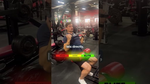 Weak ➡️ Good ➡️ Elite lat-building exercises