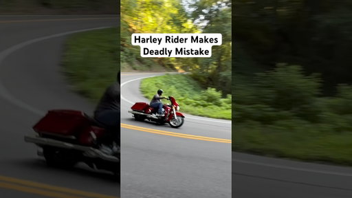 Harley Rider Makes Deadly Mistake at the Dragon!