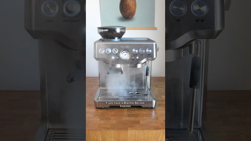 Breville Barista Express Milk Steaming Guide - No Cuts