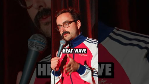 Heatwaves in the UK are cute by Australian standards #standupcomedy #comedy #heatwave