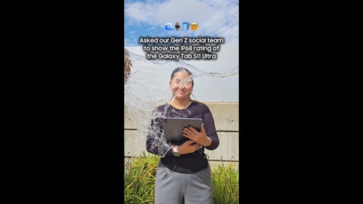 Asked our Gen Z social team to show you the new Galaxy Tab S11 Ultra 👀