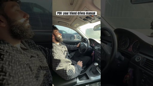 POV: Your friend drives manual #fyp #memes #cars