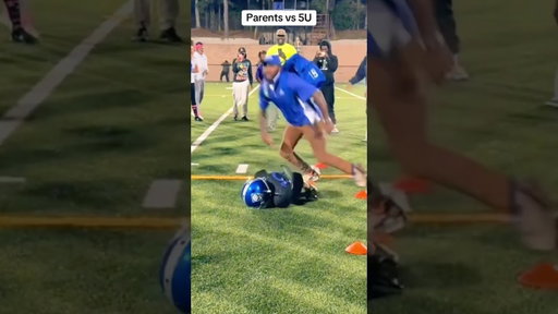Parents vs Kids Football Tackle 💀 #football #fails