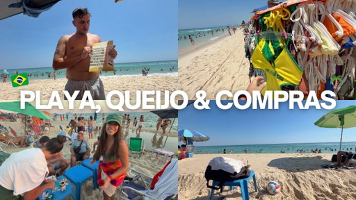 15 DÍAS EN BRASIL | DÍA 7 | un día completo de playa y compras en Río de Janeiro 🇧🇷