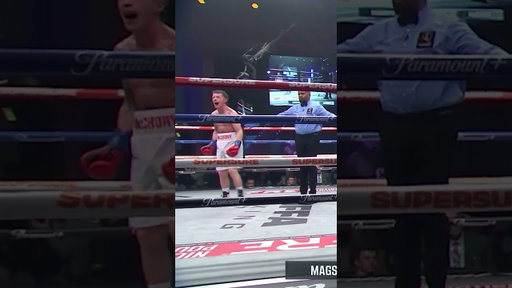 The fight had to be stopped #zuffaboxing05