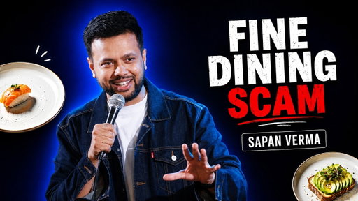Chef's Tasting Menu | Stand Up Comedy | Sapan Verma