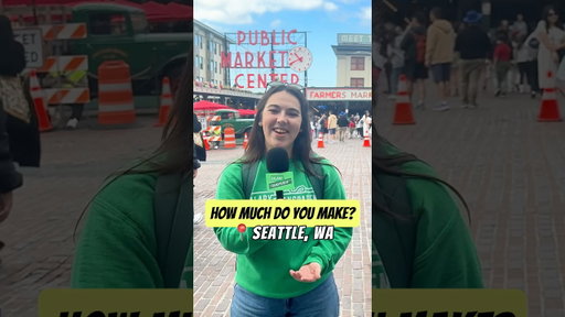 How much do people make in Seattle, WA?#salarytransparentstreet #salarytransparency #paytransparency