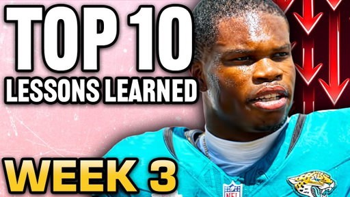 Top 10 Takeaways You NEED to Know BEFORE Week 3 Fantasy Football (Rookie Report)
